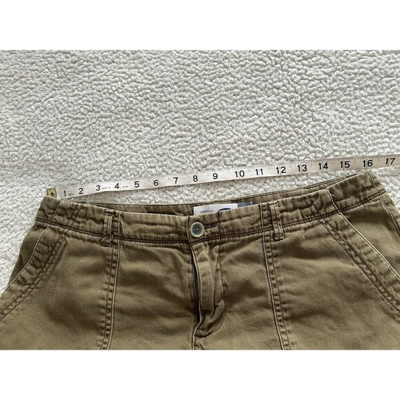 Old Navy Heritage Straight/Droit Women's Crop Pants Olive Green Size 8 - Picture 7 of 10